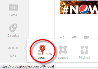 google plus local