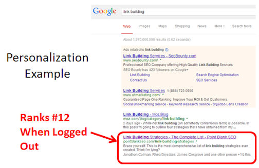 google-personalization-example
