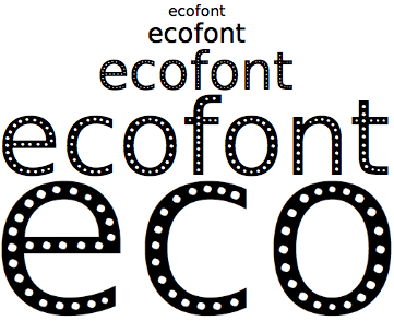 ecofont