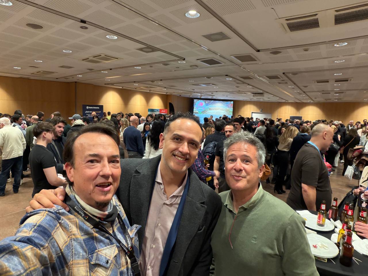 Los Techies en el networking de Andorra Masters